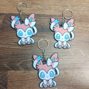 Llavero Sylveon - Pokemon - Estilo Kawaii