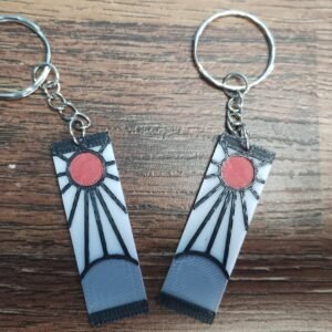 Llavero Aretes de Tanjiro - Kimetsu no Jaiba