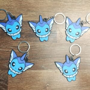 Llavero de Vaporeon – Pokemon – Estilo Kawaii