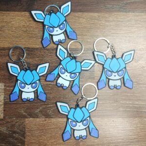 Llavero de Glaceon – Pokemon – Estilo Kawaii